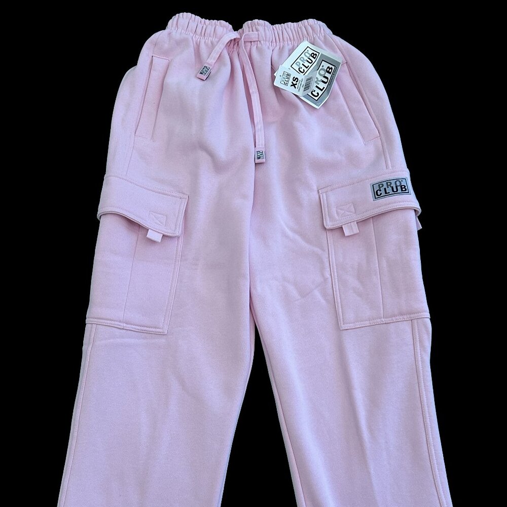 HIGH PINK PRO CLUB SWEAT PANTS